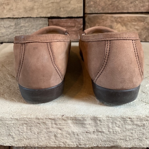 SAS 10 M Brown Leather Loafers - Picture 5 of 7